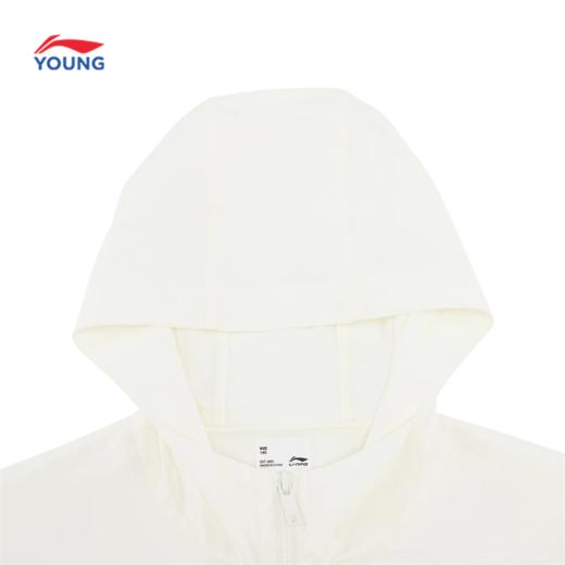 李宁男女大童防泼水宽松运动风衣YFDW067 商品图4