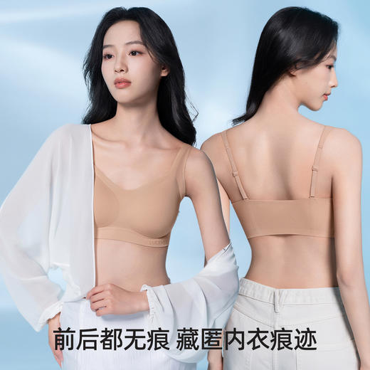 幸棉无痕凉感粉底液内衣 | 贴合肤色、隐形不透色、上薄下厚、柔软感支撑、自然舒适【HZ】 商品图3