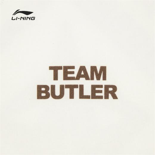 李宁吉米巴特勒男子冰感舒适宽松短袖文化衫AHSW029 商品图5