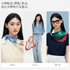 万事利SHINE系列双面印花小方巾-引力 商品缩略图4
