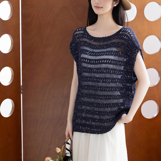 苏苏姐家悠香套头衫手工diy钩针编织莫代尔衣服毛线团材料包 商品图2