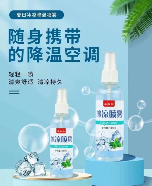 【消暑贴+清凉喷雾】清凉一夏的降温神器！0酒精，纯植物萃取！小巧便携，清爽舒适！【CMK-X】 商品图2