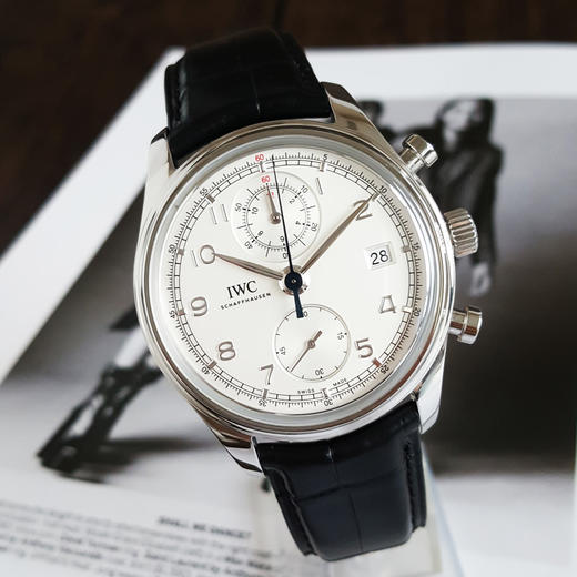 【95新】IWC万国IW390403自动机械计时、日期显示42MM（男款）葡萄牙系列精钢220426NJS27 商品图4