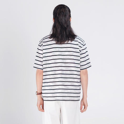 条纹撞色领POLO 商品图3