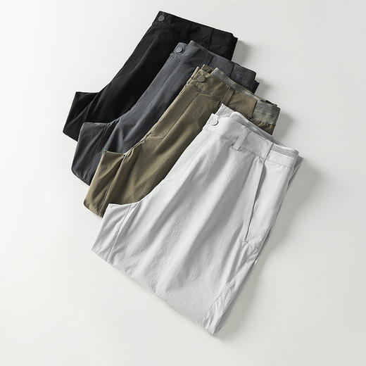 LUCKY DEER幸运鹿春夏运动户外休闲裤冰感透气轻肤耐磨时尚通勤速干长裤 商品图8