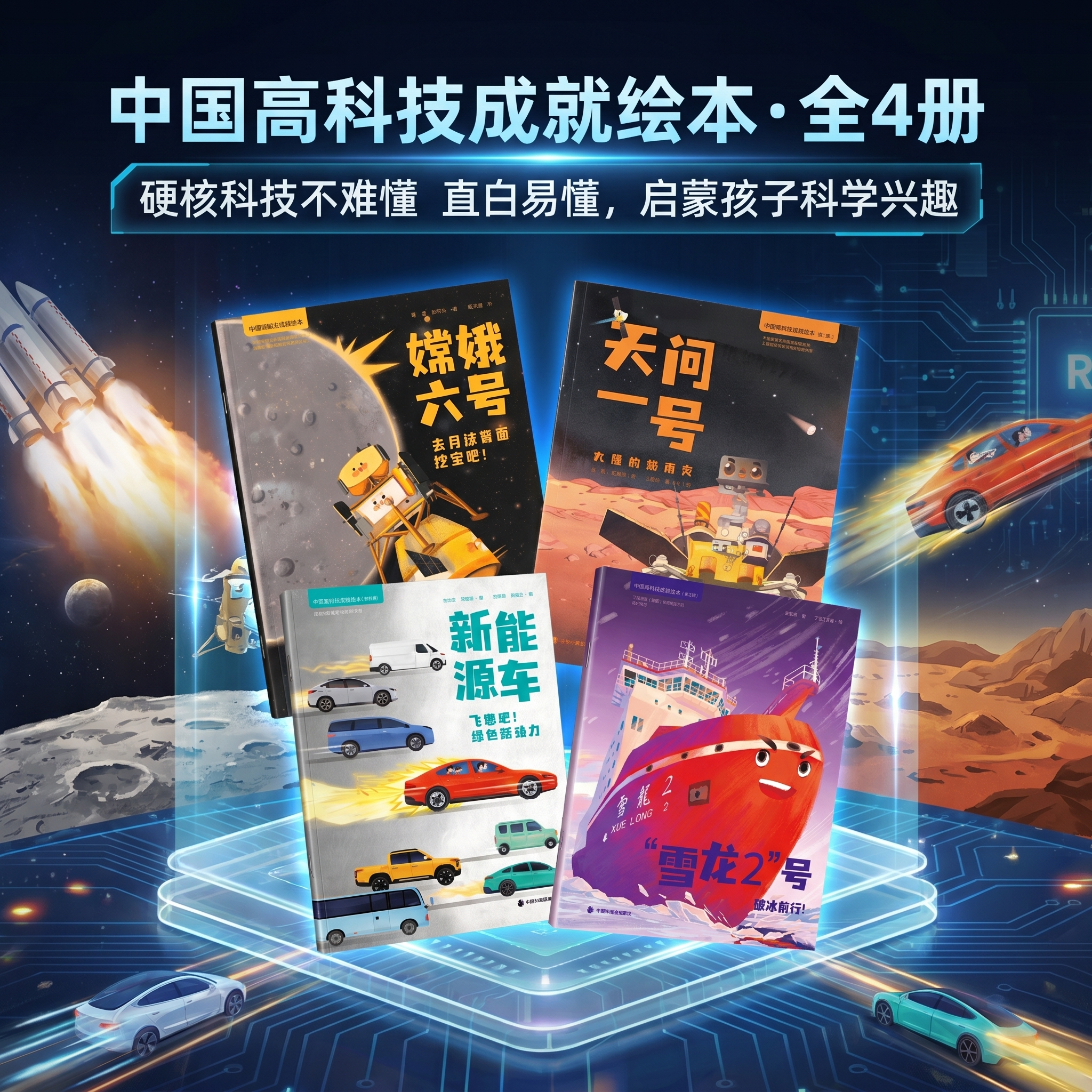 中国高科技成就绘本系列