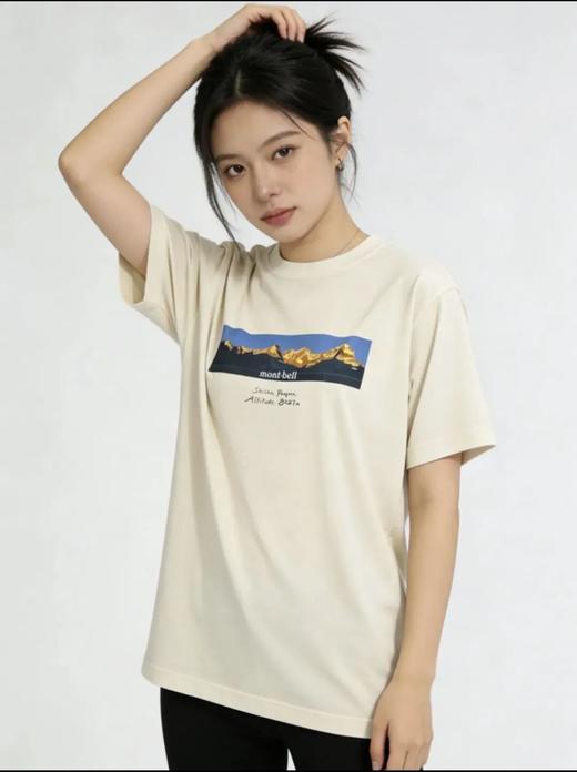 中国限定montbell短袖西藏希夏邦马峰限量版 商品图3