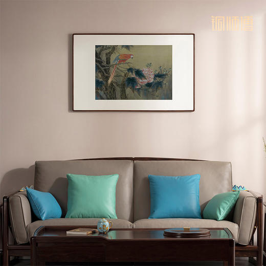 铜师傅 手工錾刻 铜雕画《醉眼看花》 商品图3