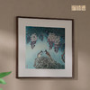 铜师傅 手工錾刻 铜雕画《空幽浪漫》客厅玄关沙发背景墙装饰画 商品缩略图2