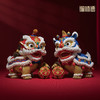 铜师傅《狮舞吉祥》客厅桌面铜狮子摆件 家居装饰工艺品 乔迁礼物 商品缩略图0