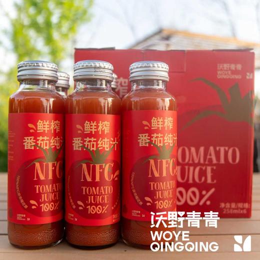 有机鲜榨番茄纯汁|一瓶约有3.5颗有机番茄，味道浓郁|沃野青青基地直发 商品图3