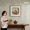 铜师傅 手工錾刻 铜雕画《红叶鹦鹉》客厅玄关画沙发背景墙装饰画 商品缩略图5