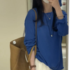 柠檬黄+克莱茵蓝亚麻卷边衫 | 很显白的一款，柔和的色调显白且不挑肤色【3-5天发货】 商品缩略图2