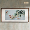 铜师傅 手工錾刻 铜雕画《锦鲤欢荷》客厅玄关沙发背景墙装饰画 商品缩略图2