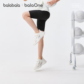 【balaOne】巴拉巴拉童装女童打底裤儿童裤子夏装2026新款五分裤