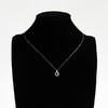 【天然正品】AU750白金镶钻镶天然简约0.76克拉皇家蓝蓝宝石吊坠项链 101125AH28 商品缩略图6