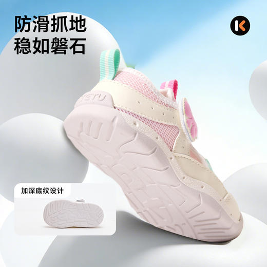 【2026夏季新品】卡特兔魔术贴镂空凉鞋学步鞋女童男童透气X6BE038★ 商品图3