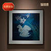 铜师傅 手工錾刻 铜雕画《蓝色之恋》客厅玄关沙发背景墙装饰画 商品缩略图0