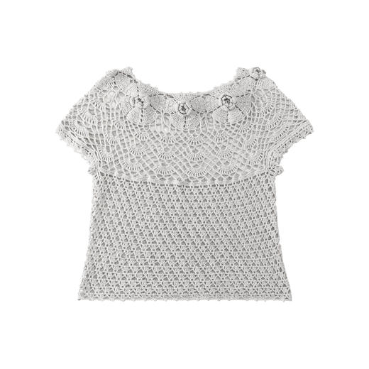 苏苏姐家微雨上衣手工diy钩针编织棉麻毛线团材料包 商品图4