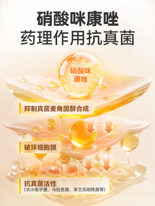 普安特猫藓外用药猫咪真菌感染专用特效药皮肤病硝酸咪康唑喷雾剂 商品图3