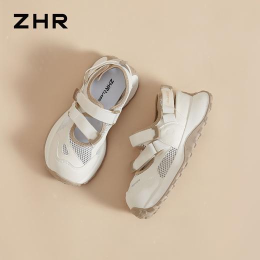 ZHR则则网面老爹鞋女2026新款户外登山鞋软底徒步小白鞋运动凉鞋 商品图8