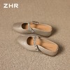 ZHR则则羊皮鞋垫镶钻穆勒拖鞋女鞋2026新款超轻便内增高沙滩凉鞋 商品缩略图1