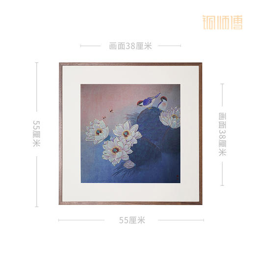 铜师傅 手工錾刻 铜雕画《恋歌》客厅玄关画沙发背景墙装饰画 商品图5