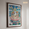 铜师傅 手工錾刻 唐卡铜雕画《妙音》 商品缩略图2