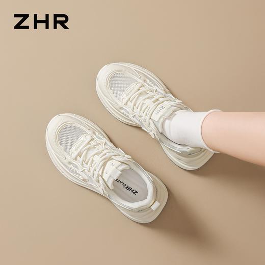 ZHR则则网面透气德训鞋2026新款百搭软底阿甘鞋简约运动休闲鞋女 商品图7