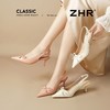 ZHR则则法式优雅蝴蝶结镂空细跟鞋2026新款轻便舒适气质高跟凉鞋 商品缩略图1