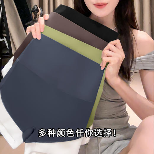 【福利❗️39.9抢2件🔥三分鲨鱼裤】高腰收腹设计，强力收住腰腹赘肉，自带提臀效果，裤脚防卷边设计，搭配撞色白边，可当安全裤也可外穿，瑜伽短裤无尴尬线安全裤夏季打底裤防走光QQ 商品图2