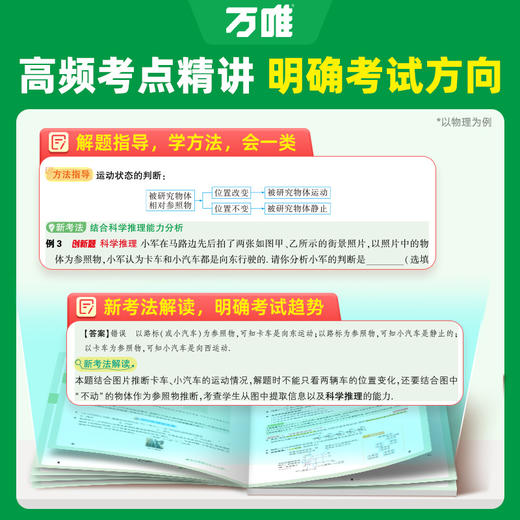 2027万唯初中基础知识语数英物化道历生地知识点必背七八九年级 商品图3