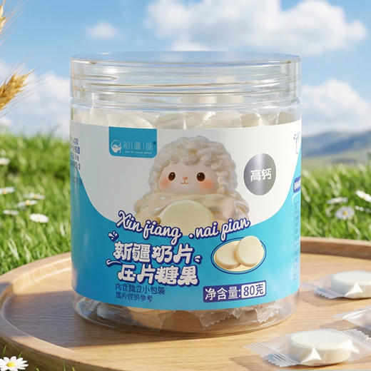知疆味·新疆奶片压片糖果高钙 规格可选 内含独立小包装 商品图2