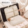 【一袋搞定❗️旅行收纳袋】一包装下衣物、洗漱用品等全部行李，可悬挂设计，打开后分区一目了然，无需翻找，合上就能轻松带走，衣物专用内衣内裤分装包出差行李必备五一假期旅行QQ 商品缩略图1