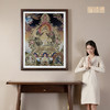 铜师傅 手工錾刻 唐卡铜雕画《文殊菩萨之二》 商品缩略图5