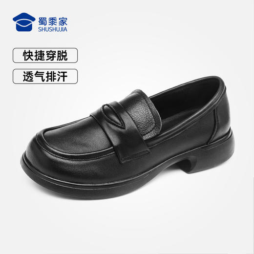 【经典一脚蹬乐福鞋】女款一脚蹬休闲皮鞋通勤办公单鞋XLF625 商品图11