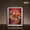 铜师傅 手工錾刻 铜雕画《福禄大吉（桌面）系列 》书房办公室装饰画 商品缩略图1