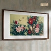 铜师傅 手工錾刻 铜雕画《花香满园》客厅玄关沙发背景墙装饰画 商品缩略图3