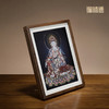 铜师傅 手工錾刻 铜雕画《水月观音（桌面）》客厅桌面装饰画 商品缩略图1