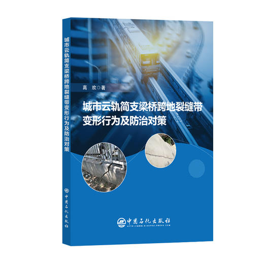 【官方旗舰店】城市云轨简支梁桥跨地裂缝带变形行为及防治对策 本书能够作为从事地裂缝灾害防治研究方向的专业参考书籍 商品图0
