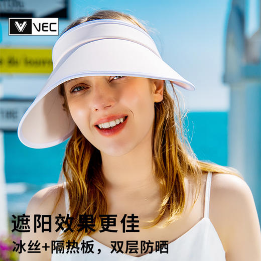 VEC夏季成人防晒空顶帽 | 有效遮挡紫外线、轻薄透气、多款可选、帽围可调设计、适配不同头型 商品图1