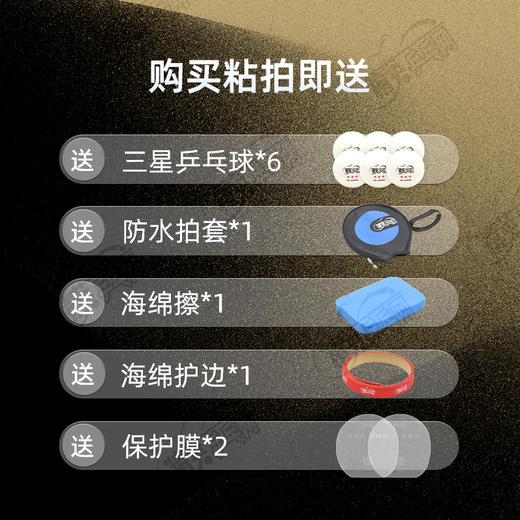 【送3星球】Stiga斯帝卡命运碳素乒乓球拍底板斯蒂卡命运碳素5+2外置碳素进攻型乒乓底板 商品图4