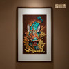 铜师傅 手工錾刻 铜雕画《神勇貔貅》客厅书房玄关装饰画 商品缩略图1