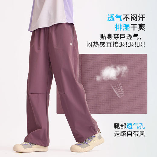 龙之涵夏季新品蝉翼透气孔防晒裤 商品图1