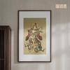 铜师傅 手工錾刻 铜雕画《韦陀菩萨》玄关沙发背景墙中式装饰挂画 商品缩略图3