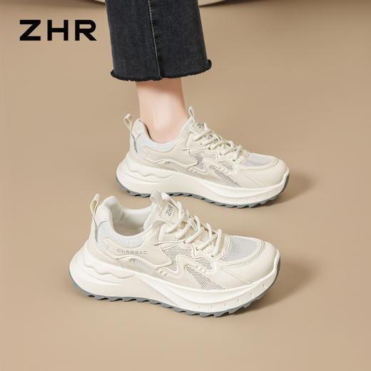 ZHR则则网面透气德训鞋2026新款百搭软底阿甘鞋简约运动休闲鞋女 商品图8