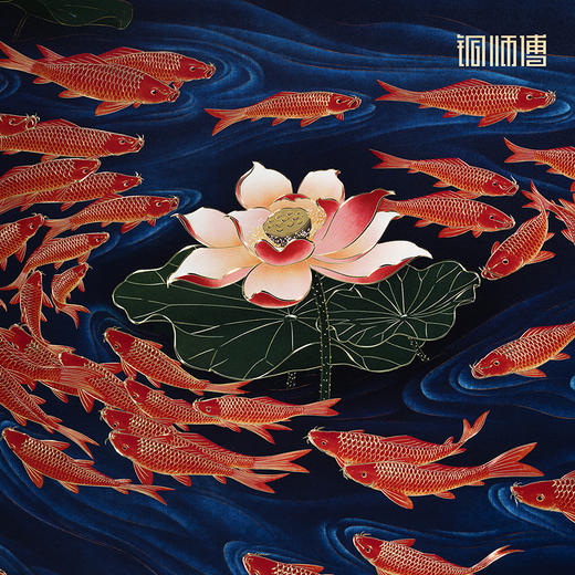 铜师傅 手工錾刻 铜雕画《吉祥久久》客厅玄关沙发背景墙装饰挂画 商品图3