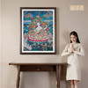 铜师傅 手工錾刻 唐卡铜雕画《妙音》 商品缩略图5