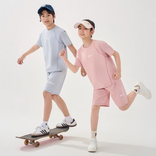 2套起拍5折！单套不发货！【夏季童装丨儿童夏季户外运动套装】面料亲肤透气不闷汗，3D立体剪裁，版型挺括耐穿，久洗不易变形，适合多场景穿搭 商品图1