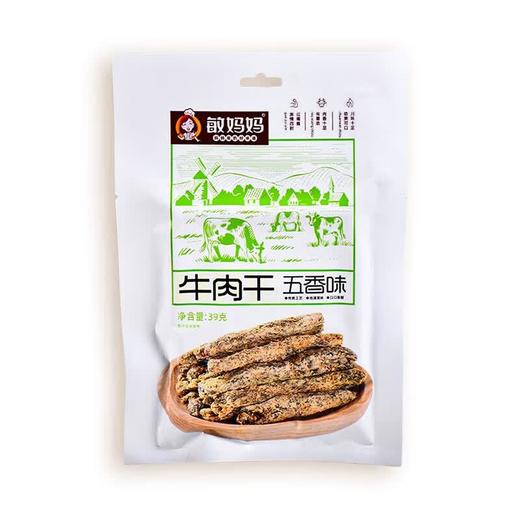 敏妈妈牛肉干五香味39g 商品图0